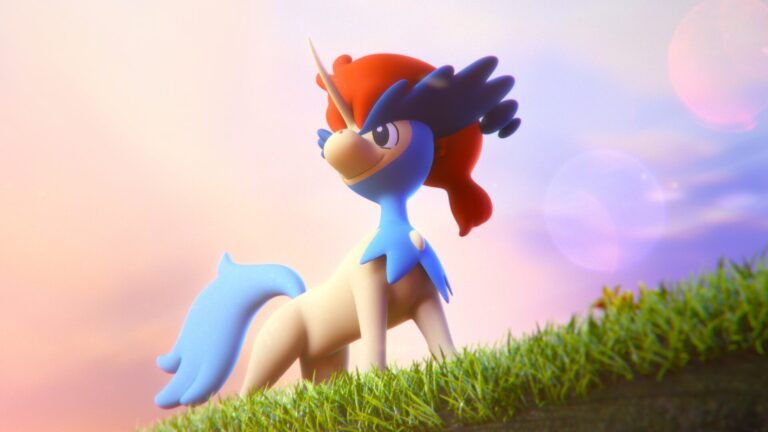 Keldeo Forma Risoluta durante l’evento Giustizia finale di Pokémon GO.