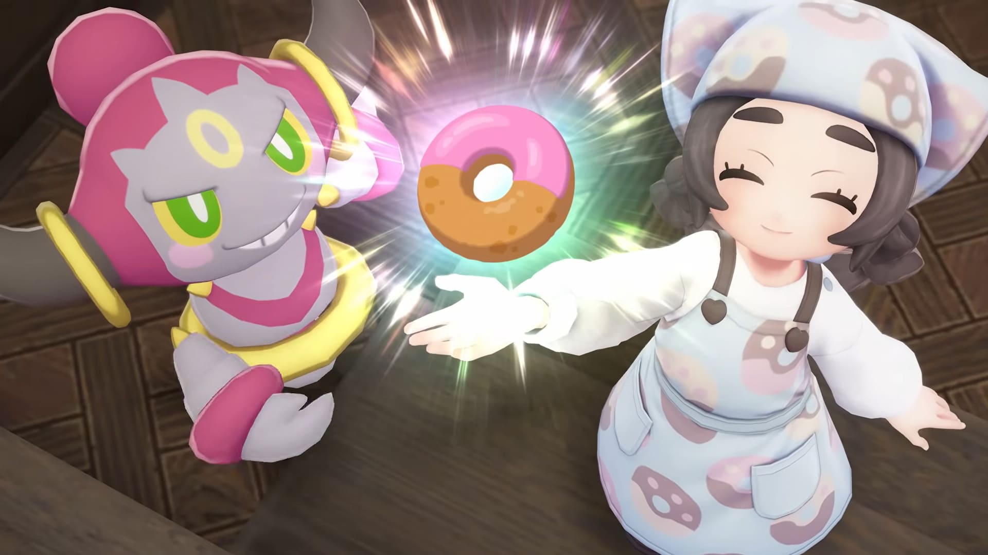 Immagine promozionale di Leggende Pokémon Z‑A Megadimensione con Pokémon e ambientazione energetica
